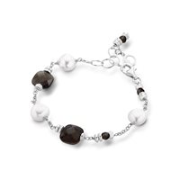 Bracciale Lelune Donna LELUNE GLAMOUR in Argento Perla LGBR79 - LGBR79